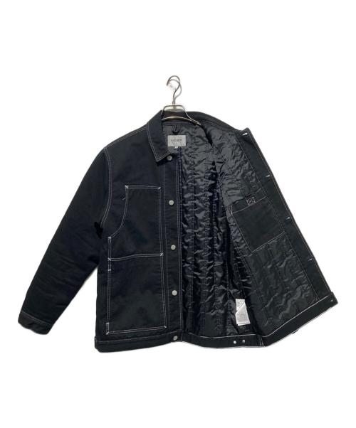 Carhartt WIP（カーハート ワークインプログレス）Carhartt WIP (カーハート ワークインプログレス) DOUBLE FRONT JACKET ブラック サイズ:Mの古着・服飾アイテム