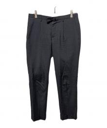 INCOTEX×BEAMS F（インコテックス×ビームスエフ）の古着「スリムフィットスラックス」｜グレー