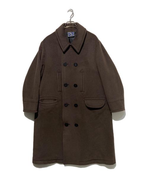 FREAK'S STORE（フリークスストア）FREAK'S STORE (フリークスストア) カシミヤブレンドウールコート ブラウン サイズ:Mの古着・服飾アイテム