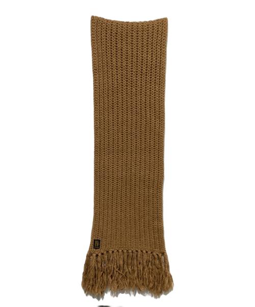 BATONER（バトナ―）BATONER (バトナ―) マフラー ブラウンの古着・服飾アイテム