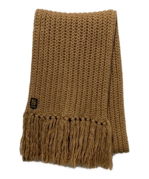 BATONER（バトナ―）BATONER (バトナ―) マフラー ブラウンの古着・服飾アイテム