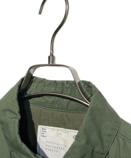 sacai（サカイ）sacai (サカイ) Zipped Fitted Jacket オリーブ サイズ:1の古着・服飾アイテム
