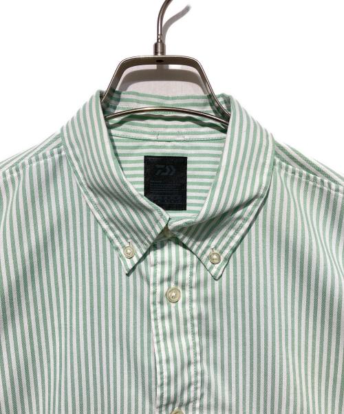 DAIWA PIER39（ダイワ ピア39）DAIWA PIER39 (ダイワ ピア39) TECH BUTTON DOWN SHIRTS グリーン サイズ:Ｍの古着・服飾アイテム