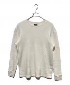 EIGHT Gエイトジー）の古着「ロングスリーブサーマルTシャツ」｜ベージュ