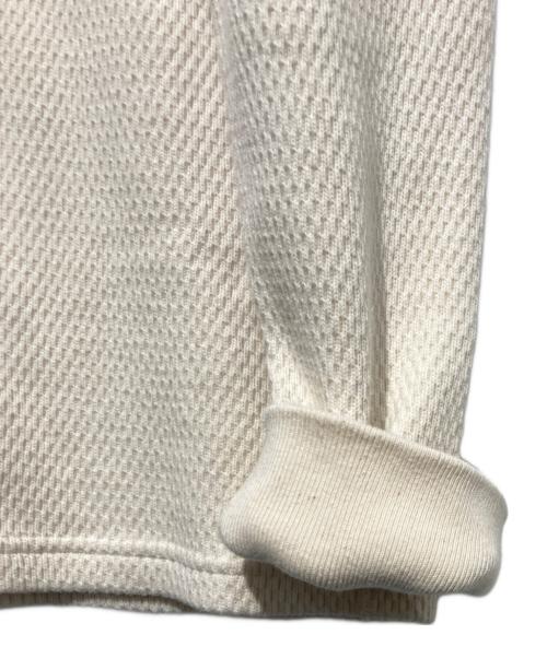 EIGHT G（エイトジー）EIGHT G (エイトジー) ロングスリーブサーマルTシャツ ベージュ サイズ:XLの古着・服飾アイテム