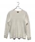 EIGHT G（エイトジー）の古着「ロングスリーブサーマルTシャツ」｜ベージュ