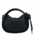 GANNI (ガニー) KNOT MINI BAG ブラック：13000円