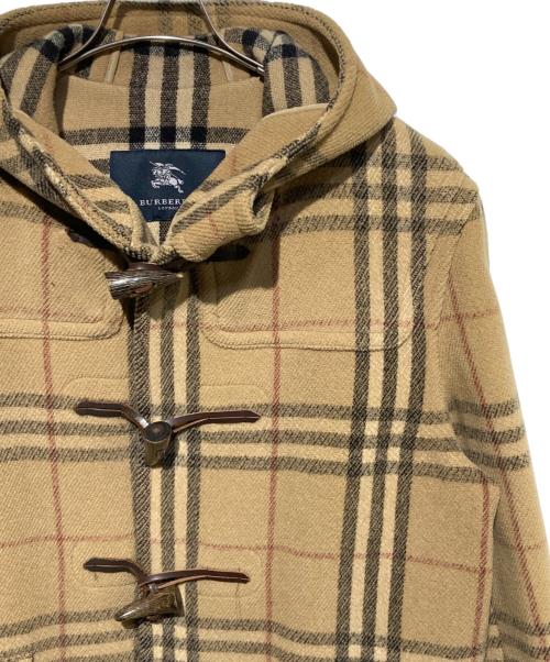 BURBERRY LONDON（バーバリーロンドン）BURBERRY LONDON (バーバリーロンドン) ノヴァチェック ダッフルコート ベージュ サイズ:Mの古着・服飾アイテム