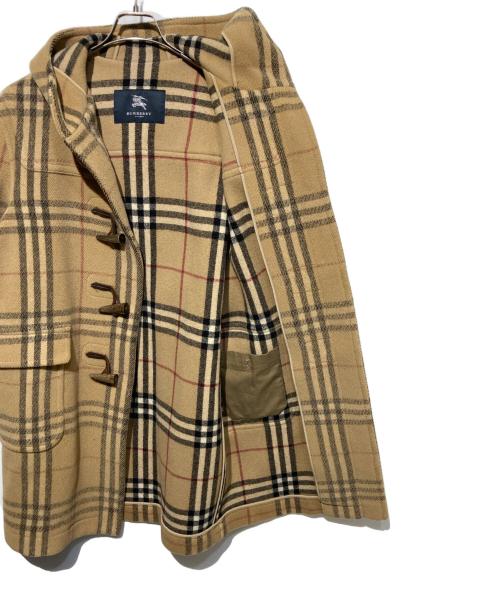 BURBERRY LONDON（バーバリーロンドン）BURBERRY LONDON (バーバリーロンドン) ノヴァチェック ダッフルコート ベージュ サイズ:Mの古着・服飾アイテム
