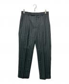 WACKO MARIAワコマリア）の古着「DORMEUIL ストライプスラックス」｜グリーン