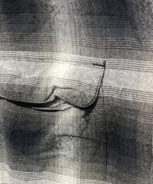 RADIALL（ラディアル）RADIALL (ラディアル) オンブレチェックシャツ ブラック サイズ:Mの古着・服飾アイテム