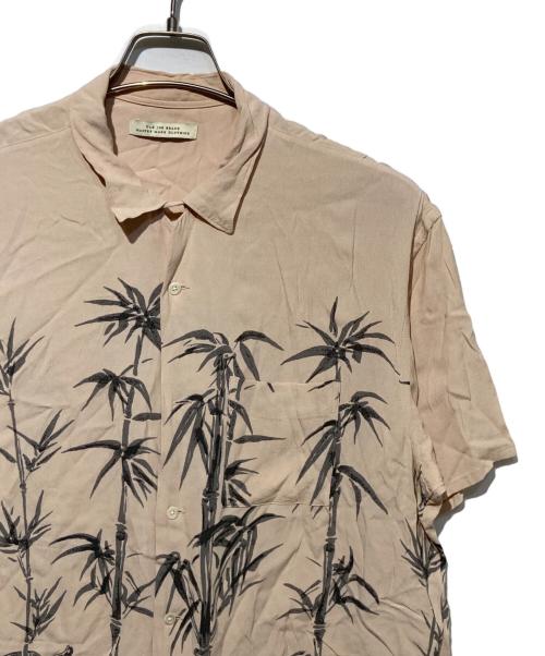 OLD JOE & Co.（オールドジョー）OLD JOE & Co. (オールドジョー) ORIGINAL PRINTED OPEN COLLAR SHIRTS(TIGER)S/S アロハシャツ ピンク サイズ:SIZE 16 1/2の古着・服飾アイテム