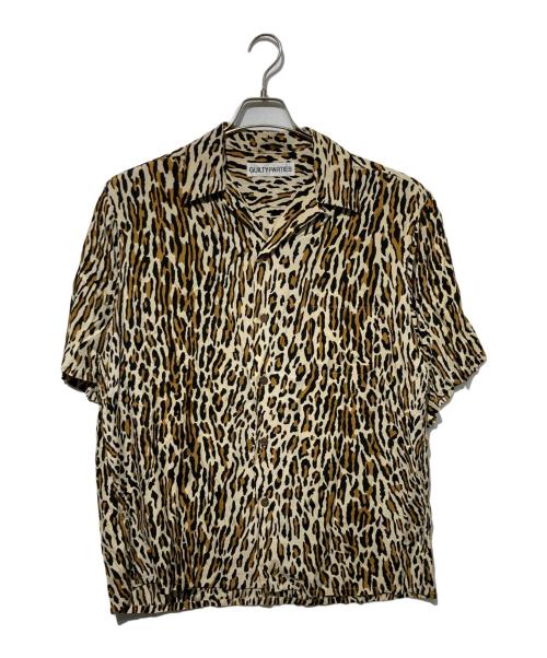 WACKO MARIA（ワコマリア）WACKO MARIA (ワコマリア) 22SS LEOPARD HAWAIIAN SHIRT S/S ハワイアンシャツ ベージュ サイズ:Lの古着・服飾アイテム