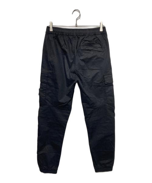 STONE ISLAND（ストーンアイランド）STONE ISLAND (ストーンアイランド) コットンギャバジンカーゴパンツ ブラック サイズ:30の古着・服飾アイテム