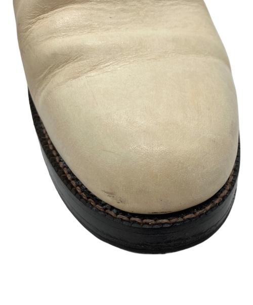 OLD JOE & Co.（オールドジョー）OLD JOE & Co. (オールドジョー) ARTISAN LEATHER SIDE-GORE SHOES サイドゴアレザーシューズ アイボリー サイズ:8の古着・服飾アイテム