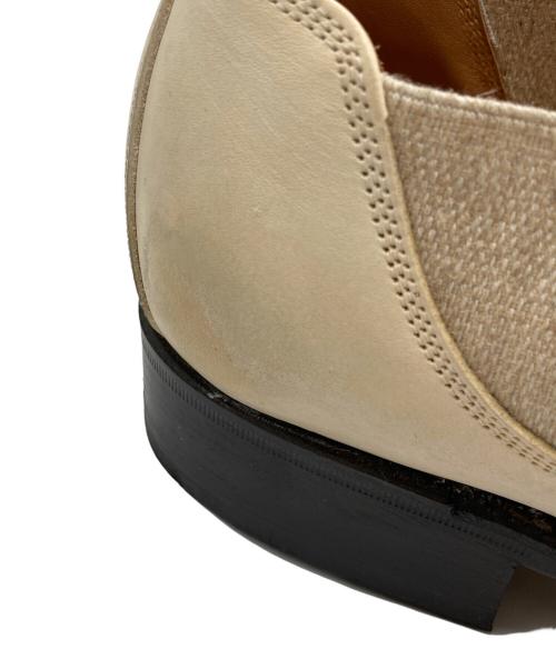 OLD JOE & Co.（オールドジョー）OLD JOE & Co. (オールドジョー) ARTISAN LEATHER SIDE-GORE SHOES サイドゴアレザーシューズ アイボリー サイズ:8の古着・服飾アイテム
