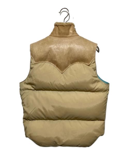 RockyMountainFeatherBed（ロッキーマウンテンフェザーベッド）RockyMountainFeatherBed (ロッキーマウンテンフェザーベッド) Christy Vest ダウンベスト ベージュ サイズ:36の古着・服飾アイテム