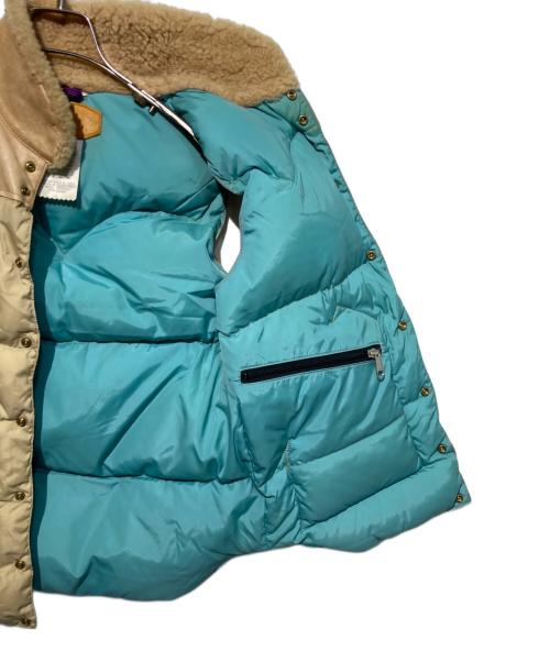 RockyMountainFeatherBed（ロッキーマウンテンフェザーベッド）RockyMountainFeatherBed (ロッキーマウンテンフェザーベッド) Christy Vest ダウンベスト ベージュ サイズ:36の古着・服飾アイテム