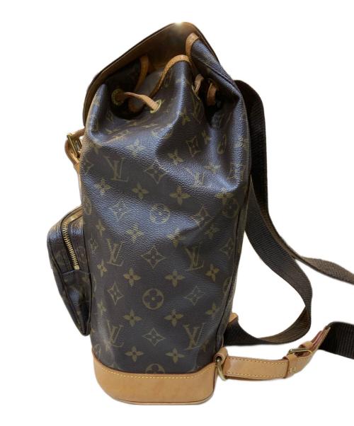 LOUIS VUITTON（ルイ ヴィトン）LOUIS VUITTON (ルイ ヴィトン) モンスリ GM リュック ブラウンの古着・服飾アイテム