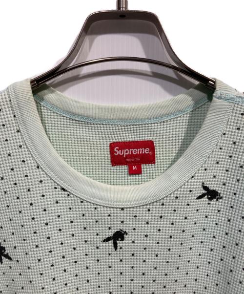 SUPREME（シュプリーム）SUPREME (シュプリーム) PLAY BOY (プレイボーイ) Waffle Thermal 黄緑 サイズ:Ｍの古着・服飾アイテム