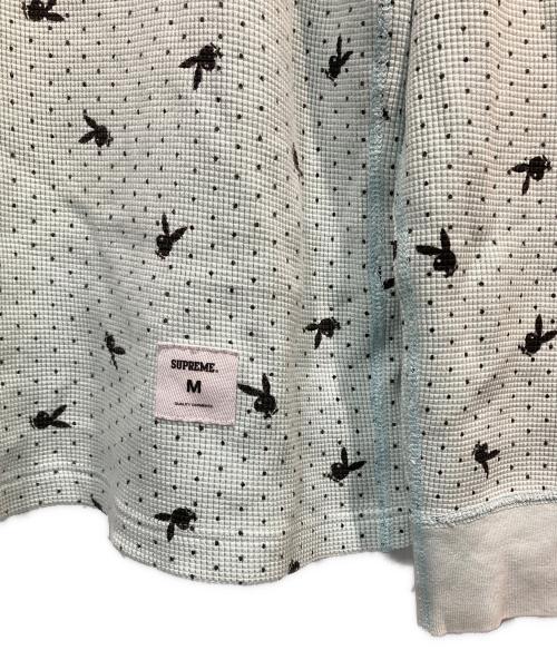 SUPREME（シュプリーム）SUPREME (シュプリーム) PLAY BOY (プレイボーイ) Waffle Thermal 黄緑 サイズ:Ｍの古着・服飾アイテム