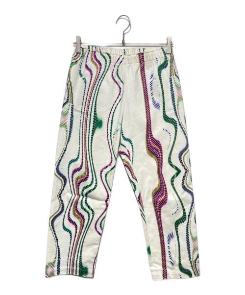 me ISSEY MIYAKE（ミーイッセイ ミヤケ）me ISSEY MIYAKE (ミーイッセイ ミヤケ) 総柄イージーパンツ ホワイト サイズ:FREEの古着・服飾アイテム