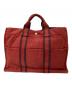 HERMES (エルメス) フールトゥMM トートバッグ レッド：5000円
