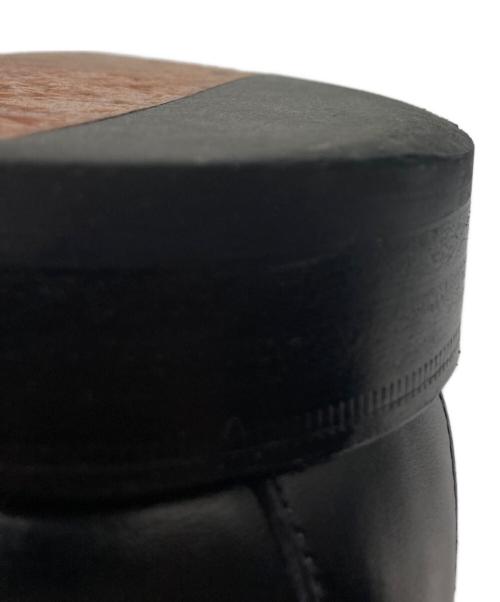 Jalan Sriwijaya（ジャランスリウァヤ）Jalan Sriwijaya (ジャランスリウァヤ) 内羽根 ストレートチップシューズ ブラック サイズ:9の古着・服飾アイテム