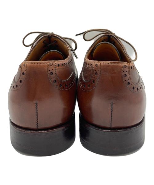 Jalan Sriwijaya（ジャランスリウァヤ）Jalan Sriwijaya (ジャランスリウァヤ) セミブローグシューズ ブラウン サイズ:8 1/2の古着・服飾アイテム