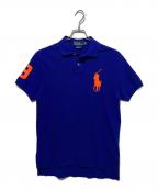 POLO RALPH LAURENポロ・ラルフローレン）の古着「ビッグポニーポロシャツ」｜ブルー