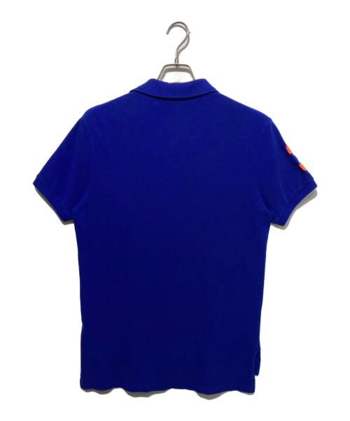 POLO RALPH LAUREN（ポロ・ラルフローレン）POLO RALPH LAUREN (ポロ・ラルフローレン) ビッグポニーポロシャツ ブルー サイズ:Mの古着・服飾アイテム