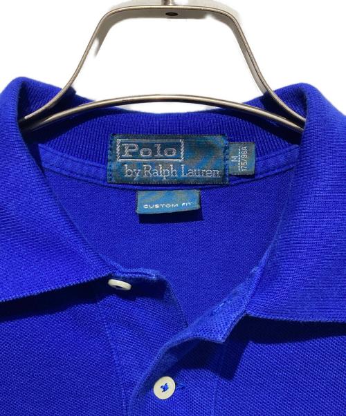 POLO RALPH LAUREN（ポロ・ラルフローレン）POLO RALPH LAUREN (ポロ・ラルフローレン) ビッグポニーポロシャツ ブルー サイズ:Mの古着・服飾アイテム