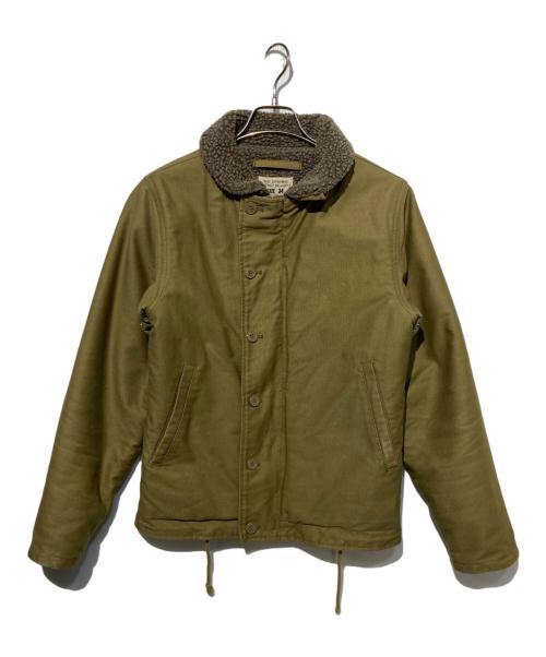 waiper（ワイパー）WAIPER (ワイパー) N-1 デッキジャケット カーキ サイズ:34の古着・服飾アイテム