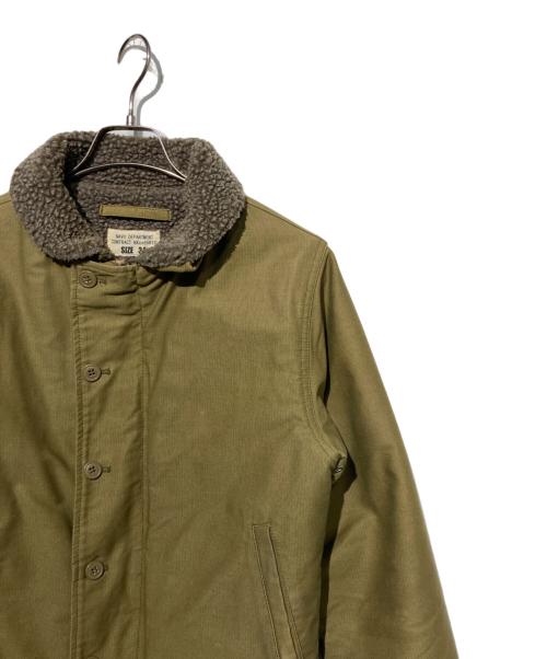 waiper（ワイパー）WAIPER (ワイパー) N-1 デッキジャケット カーキ サイズ:34の古着・服飾アイテム