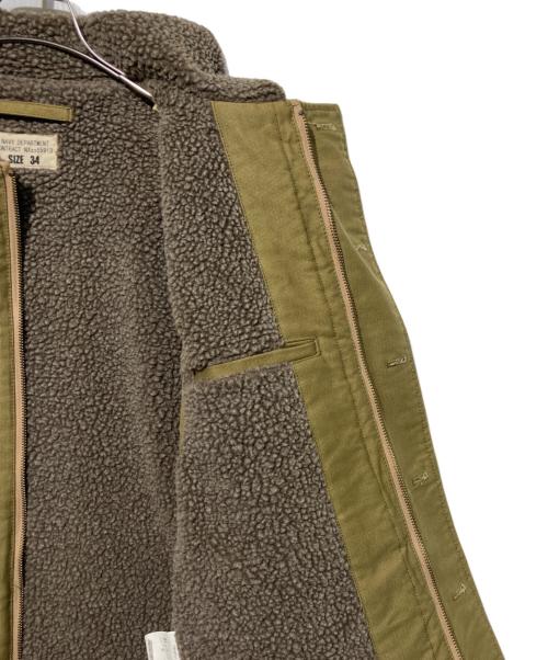 waiper（ワイパー）WAIPER (ワイパー) N-1 デッキジャケット カーキ サイズ:34の古着・服飾アイテム