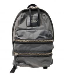 MARC JACOBS（マークジェイコブズ）の古着「ザ バイカー ナイロン バックパック ラージ」｜グレー