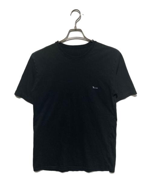 Y's for men（ワイズフォーメン）Y'S for men (ワイズフォーメン) フロントロゴＴシャツ ブラック サイズ:不明の古着・服飾アイテム