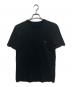 Y'S for men（ワイズフォーメン）の古着「フロントロゴＴシャツ」｜ブラック