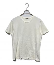 JIL SANDER+（ジルサンダープラス）の古着「ロゴ刺繍Tシャツ」｜ホワイト