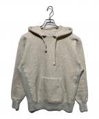 Championチャンピオン）の古着「プルオーバーアフターフーデッドスウェットシャツ」｜アイボリー