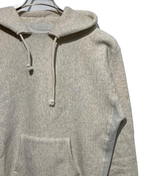 Champion（チャンピオン）Champion (チャンピオン) プルオーバーアフターフーデッドスウェットシャツ アイボリー サイズ:Mの古着・服飾アイテム