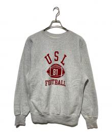 WAREHOUSE（ウエアハウス）の古着「USL FOOTBALL REVERSE SWEAT」｜グレー