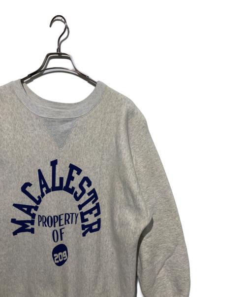 Champion（チャンピオン）Champion (チャンピオン) 1stパテントモデル クルーネックスウェットシャツ グレー サイズ:XLの古着・服飾アイテム