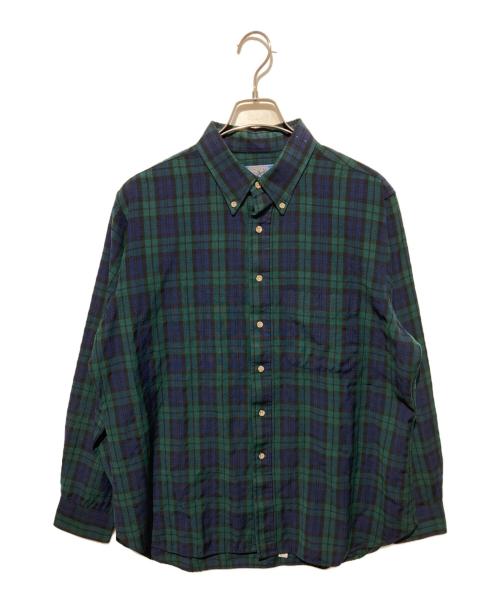 PENDLETON（ペンドルトン）PENDLETON (ペンドルトン) ブラックウォッチ BDシャツ グリーン サイズ:XLの古着・服飾アイテム