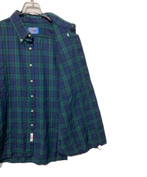 PENDLETON（ペンドルトン）PENDLETON (ペンドルトン) ブラックウォッチ BDシャツ グリーン サイズ:XLの古着・服飾アイテム
