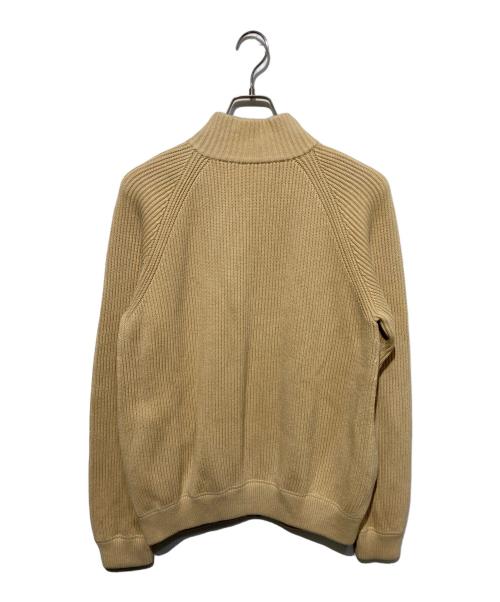 crepuscule（クレプスキュール）crepuscule (クレプスキュール) 別注ドライバーズニット ベージュ サイズ:Fの古着・服飾アイテム