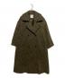 CLANE（クラネ）の古着「ミックスシャギーレディーコート」｜カーキ
