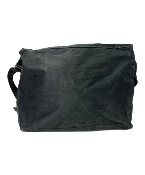 HENDER SCHEME（エンダースキーマ）HENDER SCHEME (エンダースキーマ) flap shoulder big メッセンジャーバッグ ブラックの古着・服飾アイテム