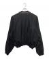 HYEIN SEO (ヘインソ) フリルジップアップブルゾン ブラック サイズ:3：15000円