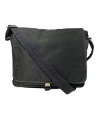 PRADAプラダ）の古着「ナイロンメッセンジャーバッグ」｜ブラック